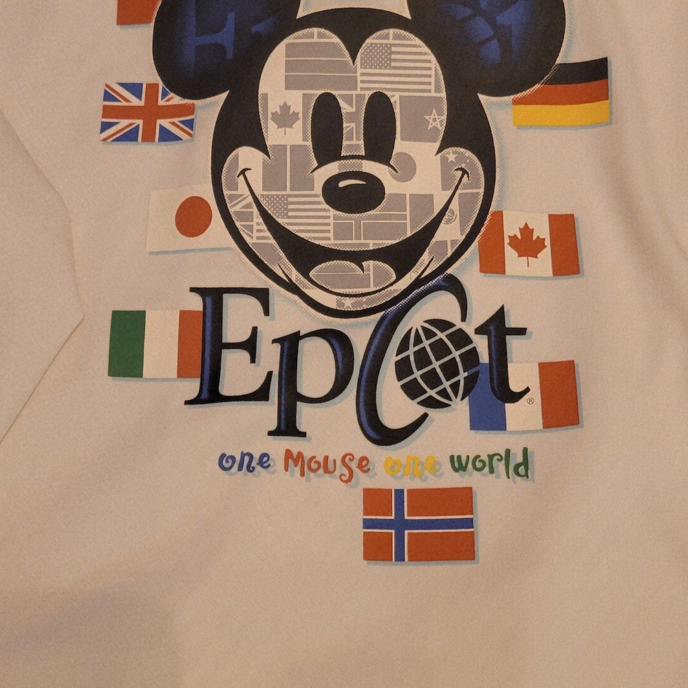 Disney Cream Jacket with Epcot Design
